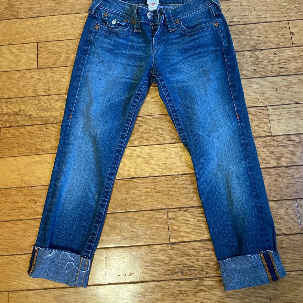 True religion capris size 26